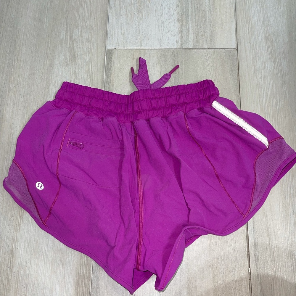 Lululemon pink shorts